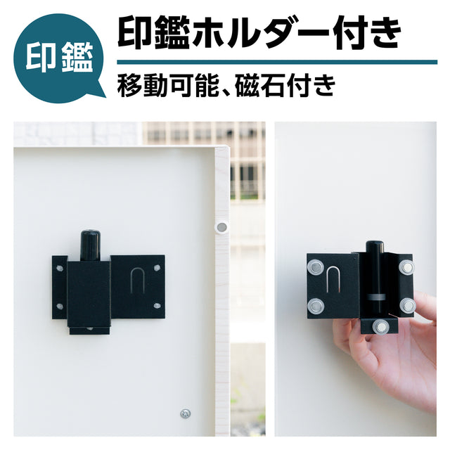 U-POWER  (K-1-WD)宅配ボックス 置き配ボックス 宅配BOX 大容量 防水 屋外 戸建て マンション 個人宅 組み立て不要 盗難防止 アジャスター付き 鍵付き コンパクト おしゃれ ホワイト