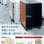 U-POWER (K-1-BG) 宅配ボックス 置き配ボックス 宅配BOX 大容量 防水 屋外 戸建て マンション 個人宅 組み立て不要 盗難防止 アジャスター付き 鍵付き コンパクト おしゃれ ホワイト