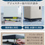 U-POWER 宅配ボックス（黒） 置き配ボックス 宅配BOX 大容量 157L 防水 屋外 戸建て用 盗難防止