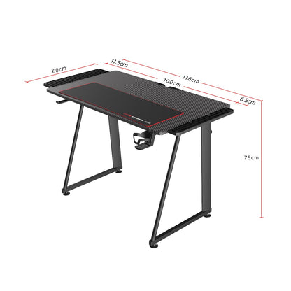 H-100 ゲーミングデスク 幅100cm×奥行60cm